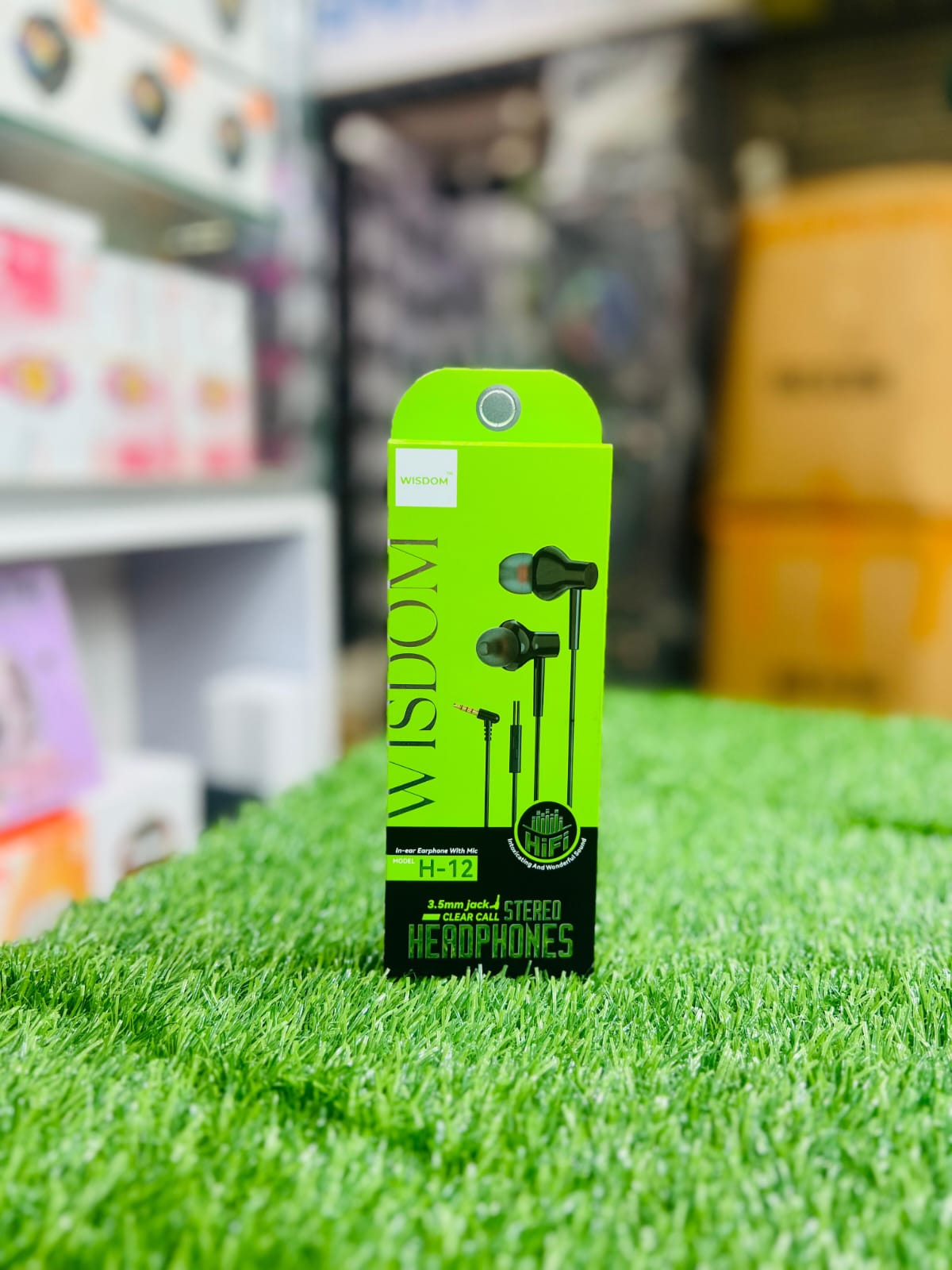 Wisdom H12 Earphone – Premium Wired HiFi Audio, Clear Sound &amp; Comfortable Fit