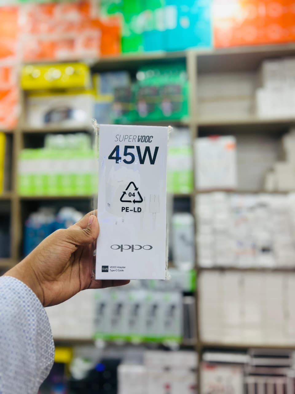 Official Oppo 45W Super Vooc Fast Charger Original Premium Quality