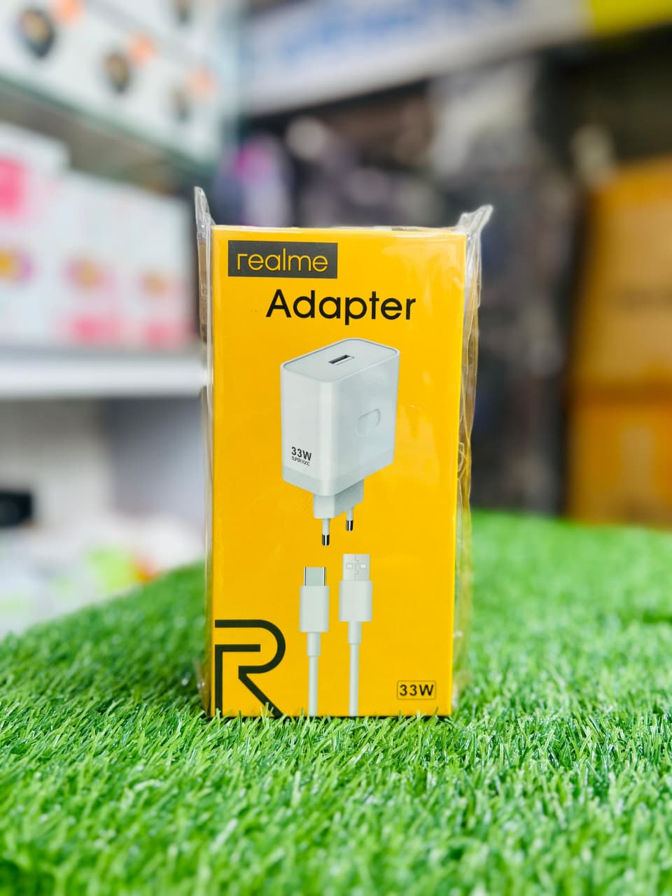 Realme 33W Super VOOC Flash Fast Charger Type C For Realme Real 33W