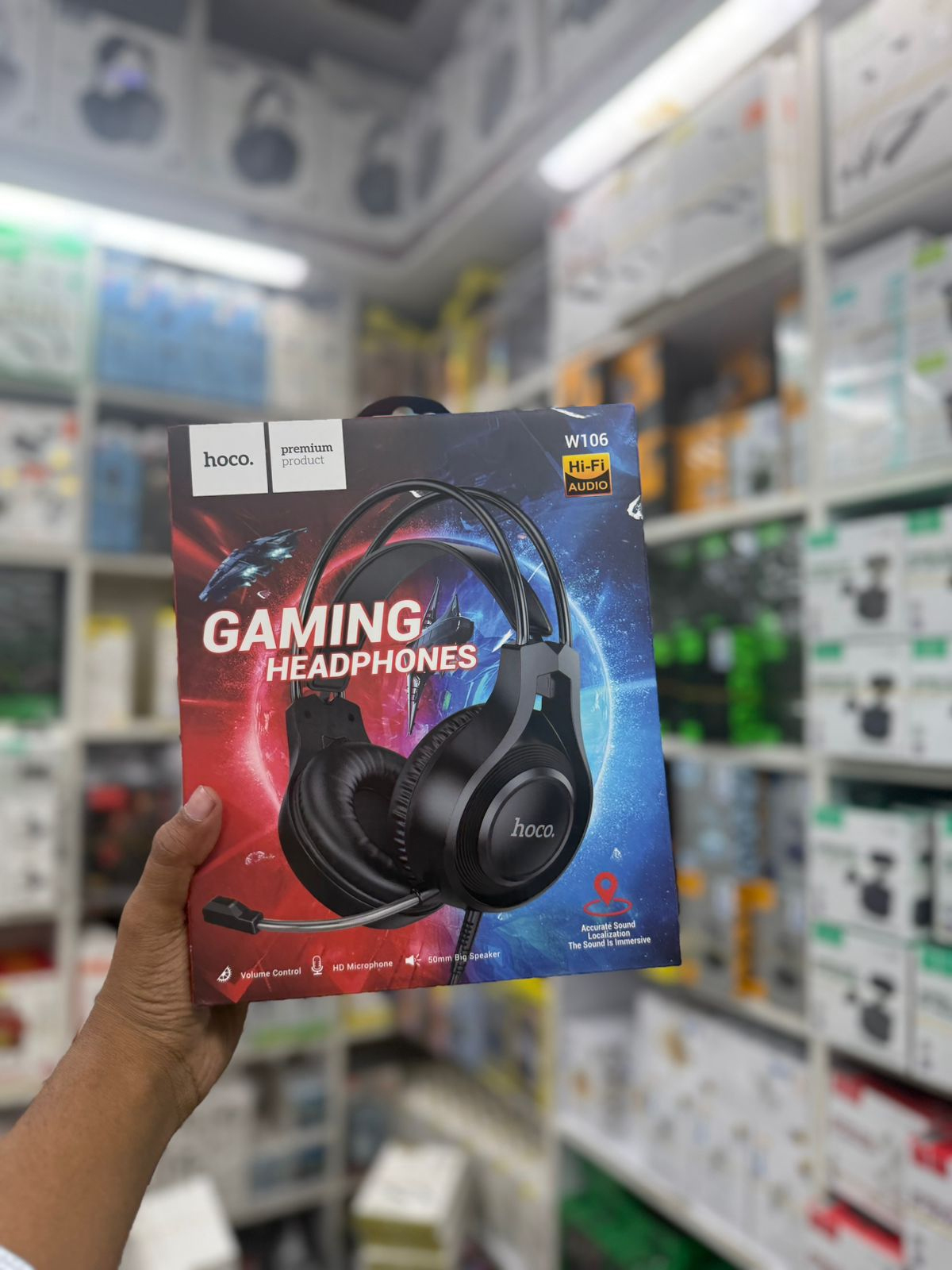 Hoco W106 Tiger Gaming Headphone