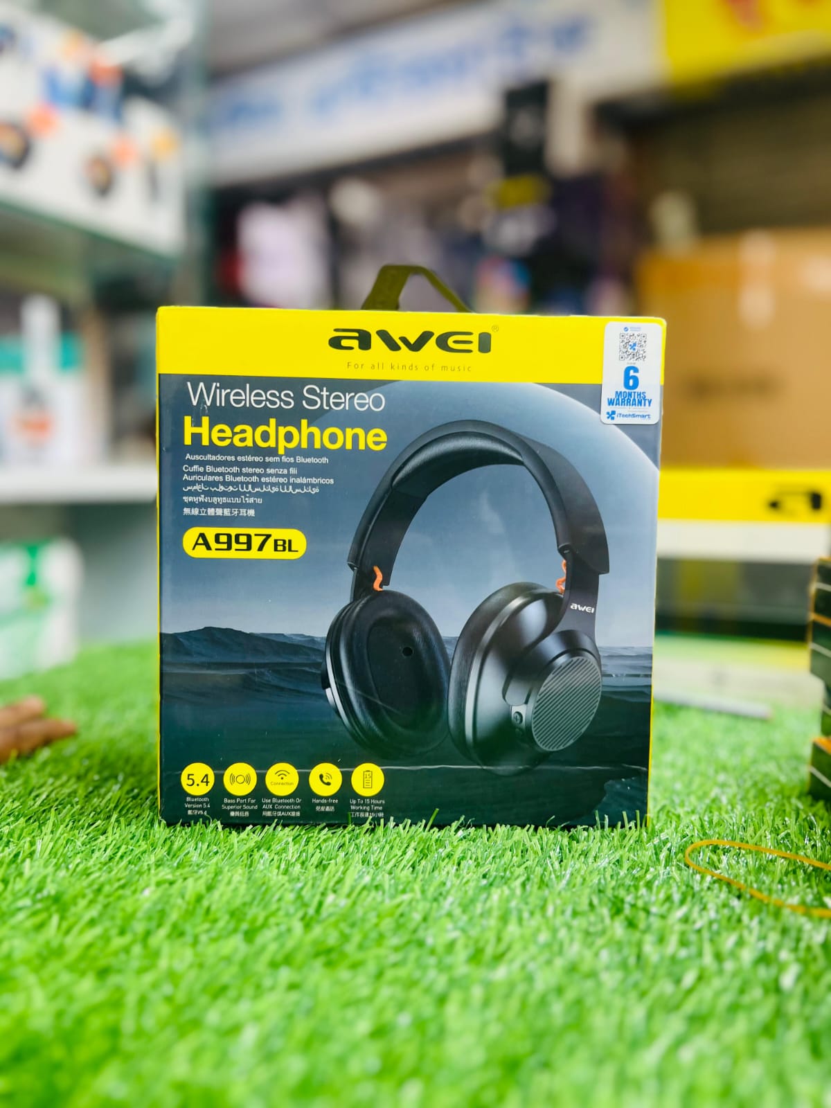 Awei A997BL Stereo Wireless Bluetooth Headphone