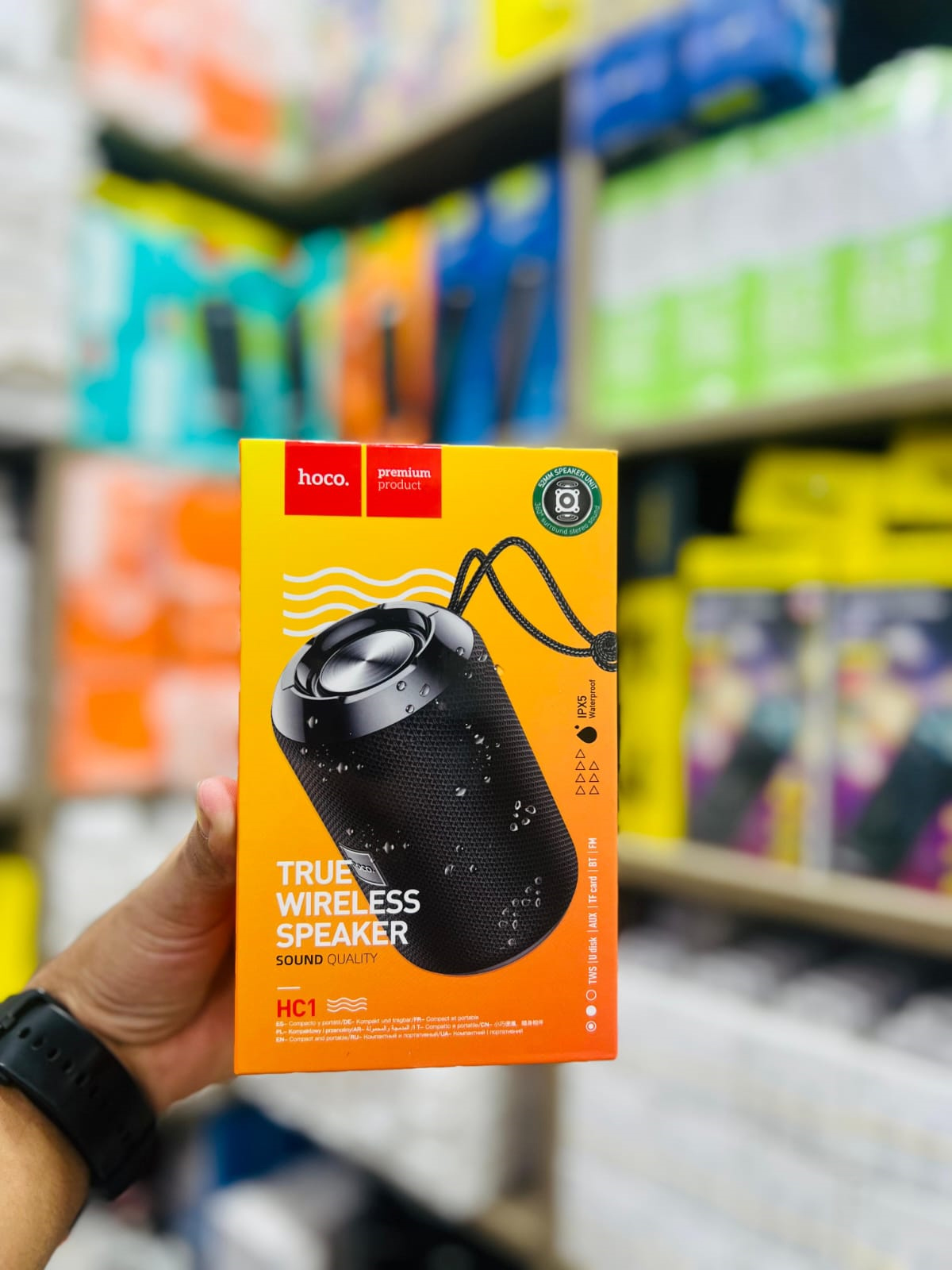 Hoco HC1 Wireless Waterproof Bluetooth Speaker