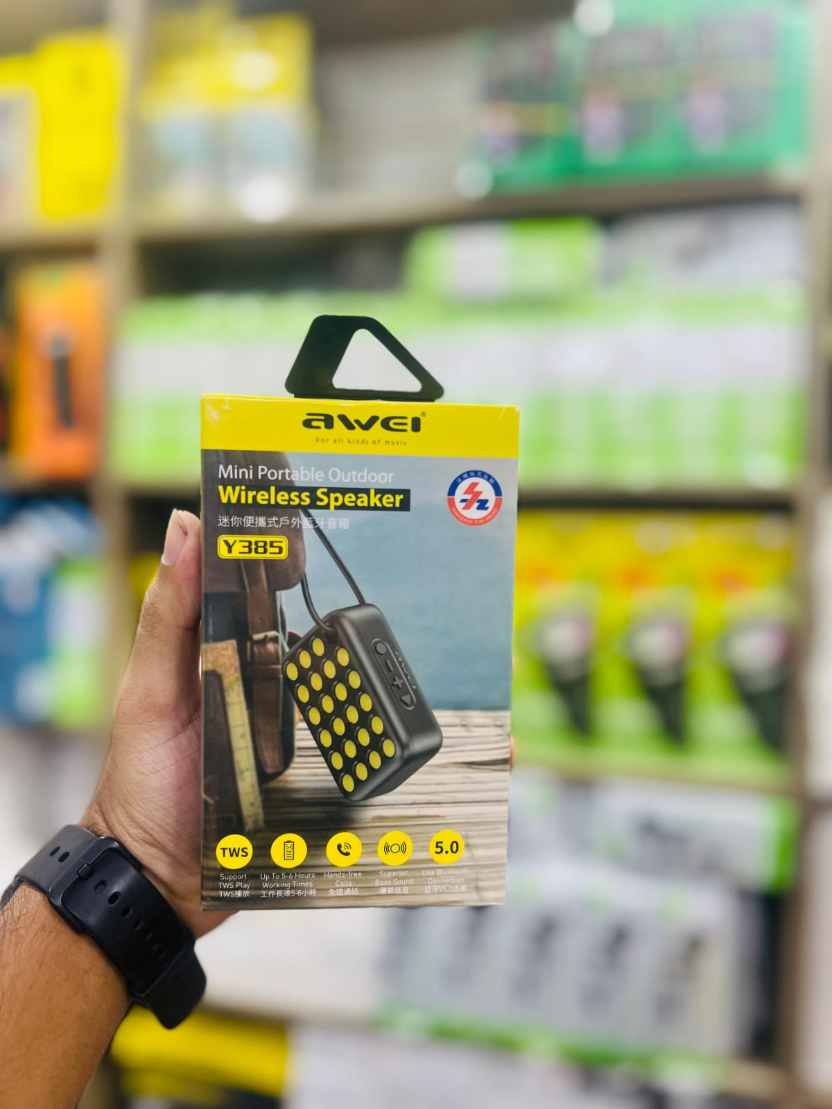 Awei Y385 Mini Portable Outdoor Wireless Speaker