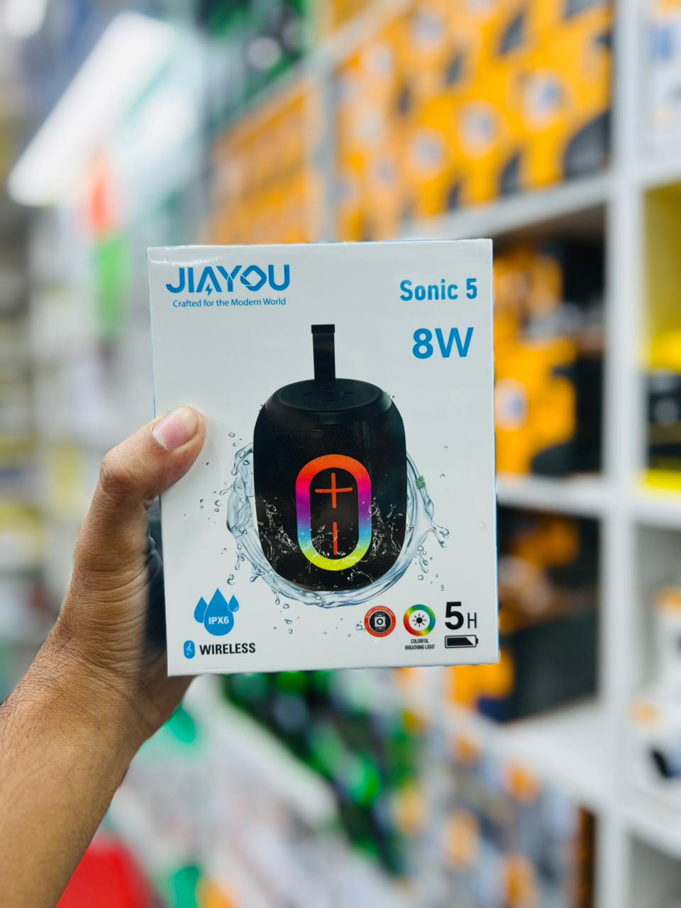 JIAYOU Sonic 5 8W Portable Bluetooth Speaker