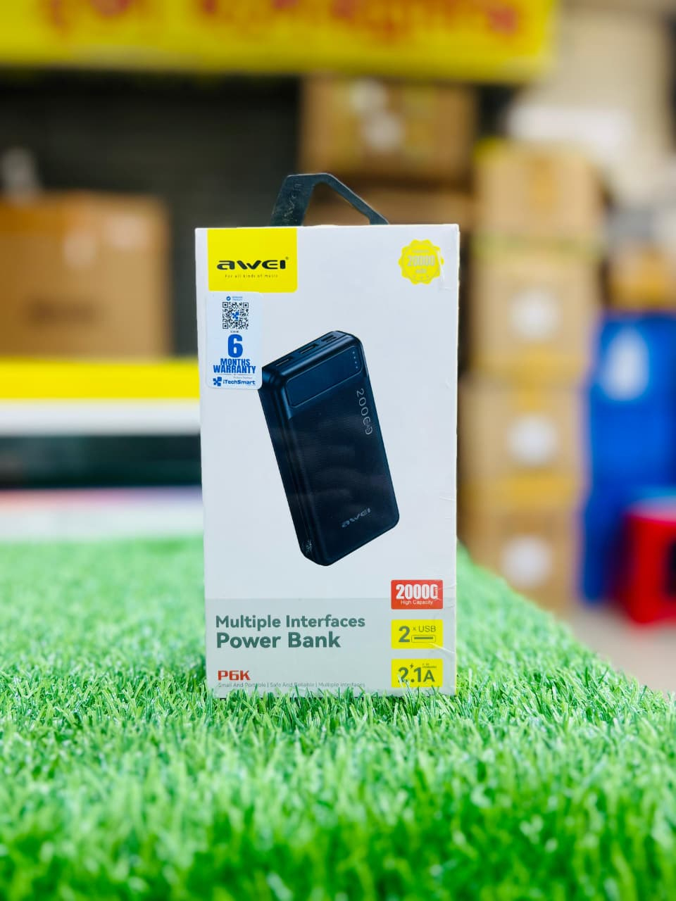 Awei P6K Powerful Power Bank - 20000mAh