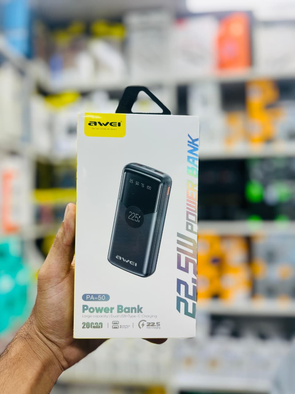 Awei PA-50 20000mah 22.5W Power Bank