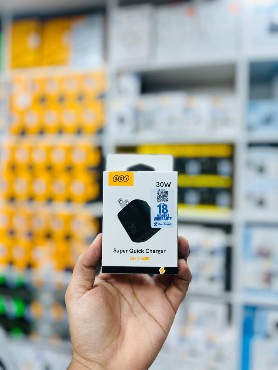 QCY GN106MG 30W Super Quick Charger (GN106MG)