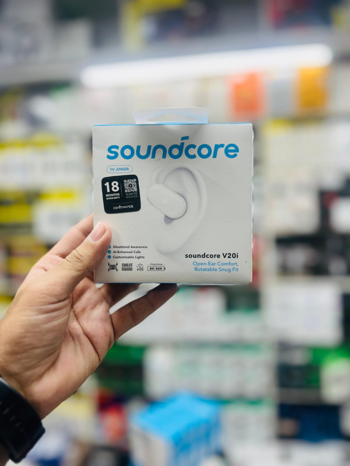 Anker Soundcore V20i Bluetooth Open-Ear Earbuds